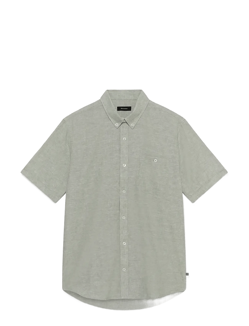 Matinique - MAtrostol BD SS - linen shirts - sea spray - 1