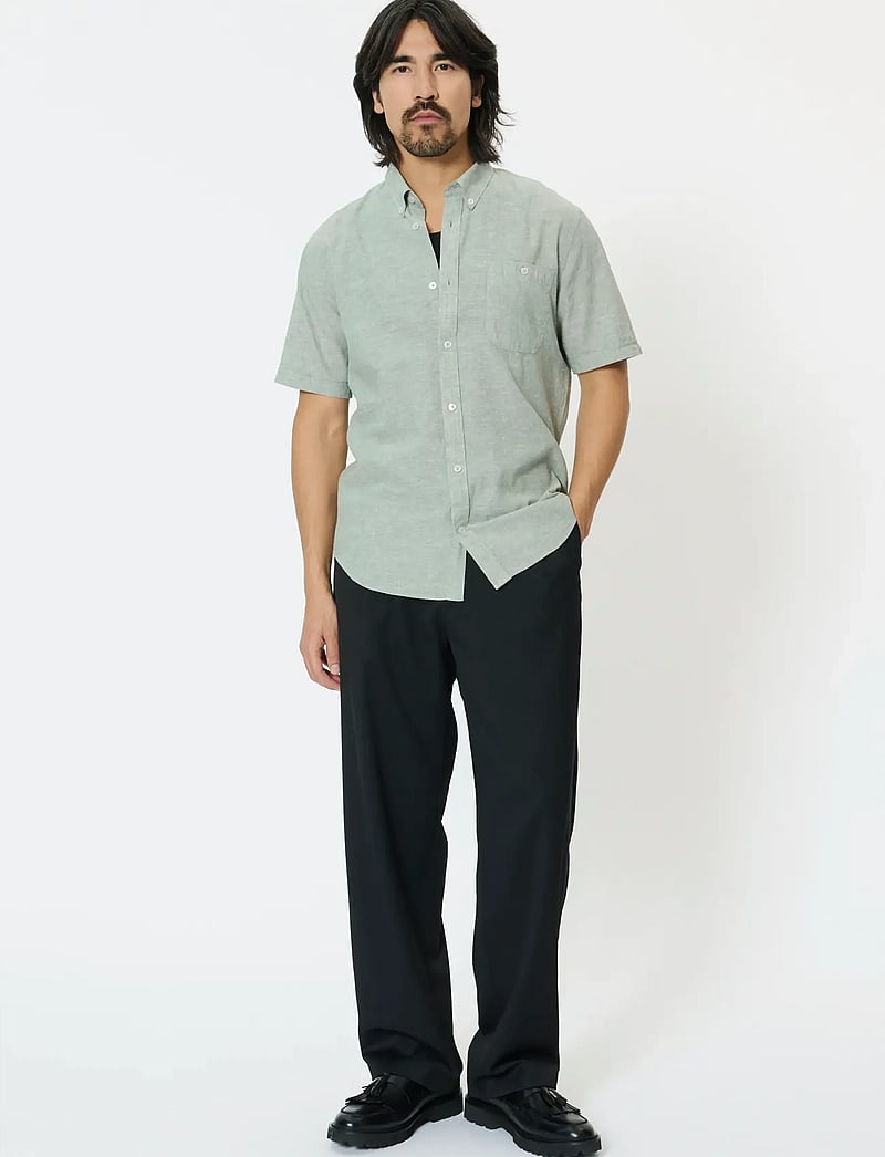 Matinique - MAtrostol BD SS - linen shirts - sea spray - 2