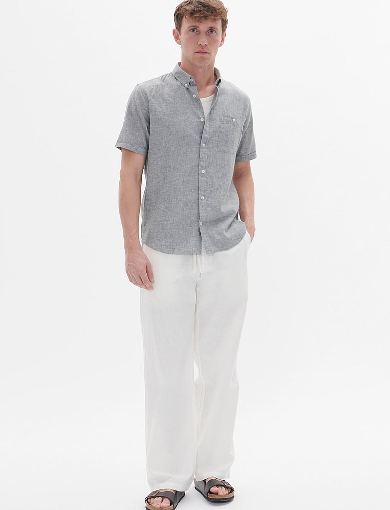 Matinique - MAtrostol BD SS - hørskjorter - thyme - 0