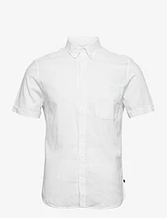 Matinique - MAtrostol BD SS - linen shirts - white - 0