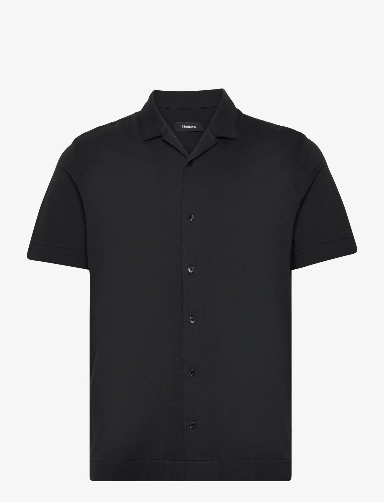 Matinique - MAtrostol Resort 2 - kortärmade skjortor - black - 0