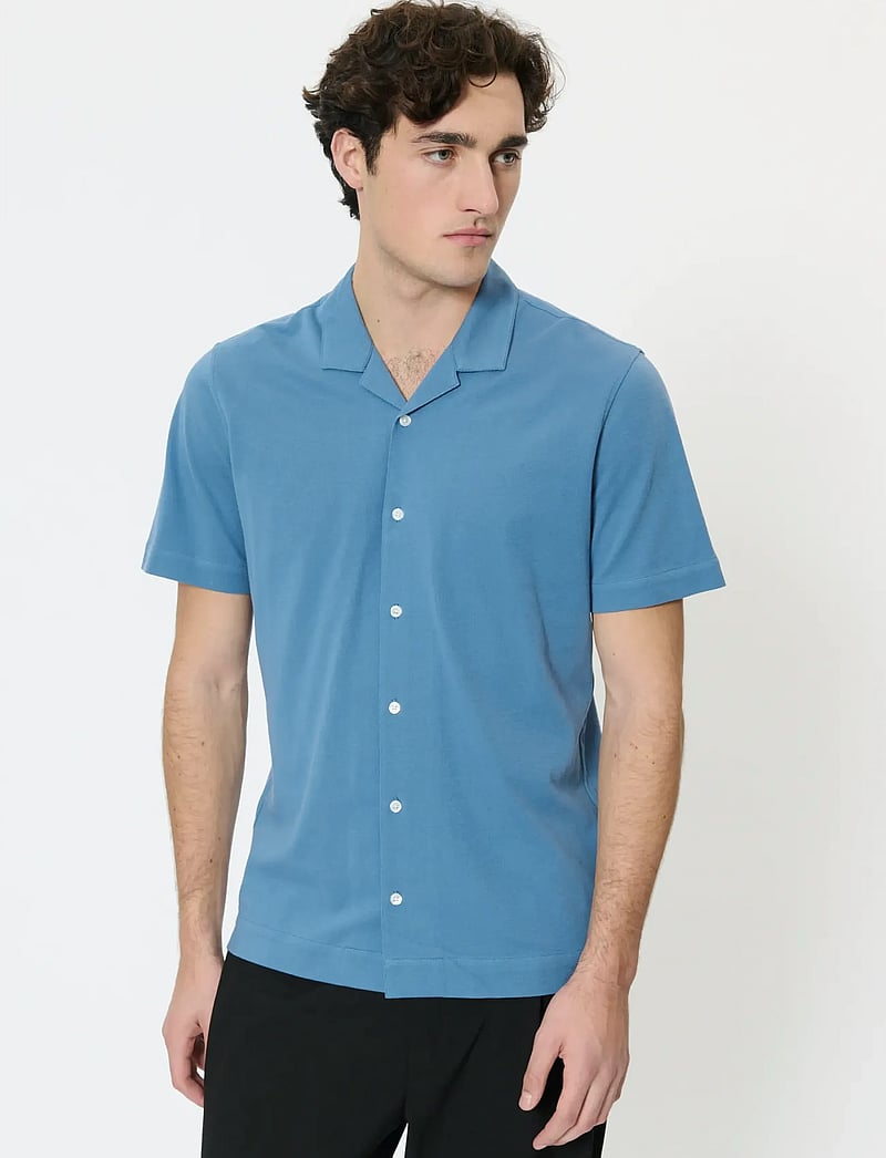 Matinique - MAtrostol Resort 2 - lühikeste varrukatega särgid - blue horizon - 0