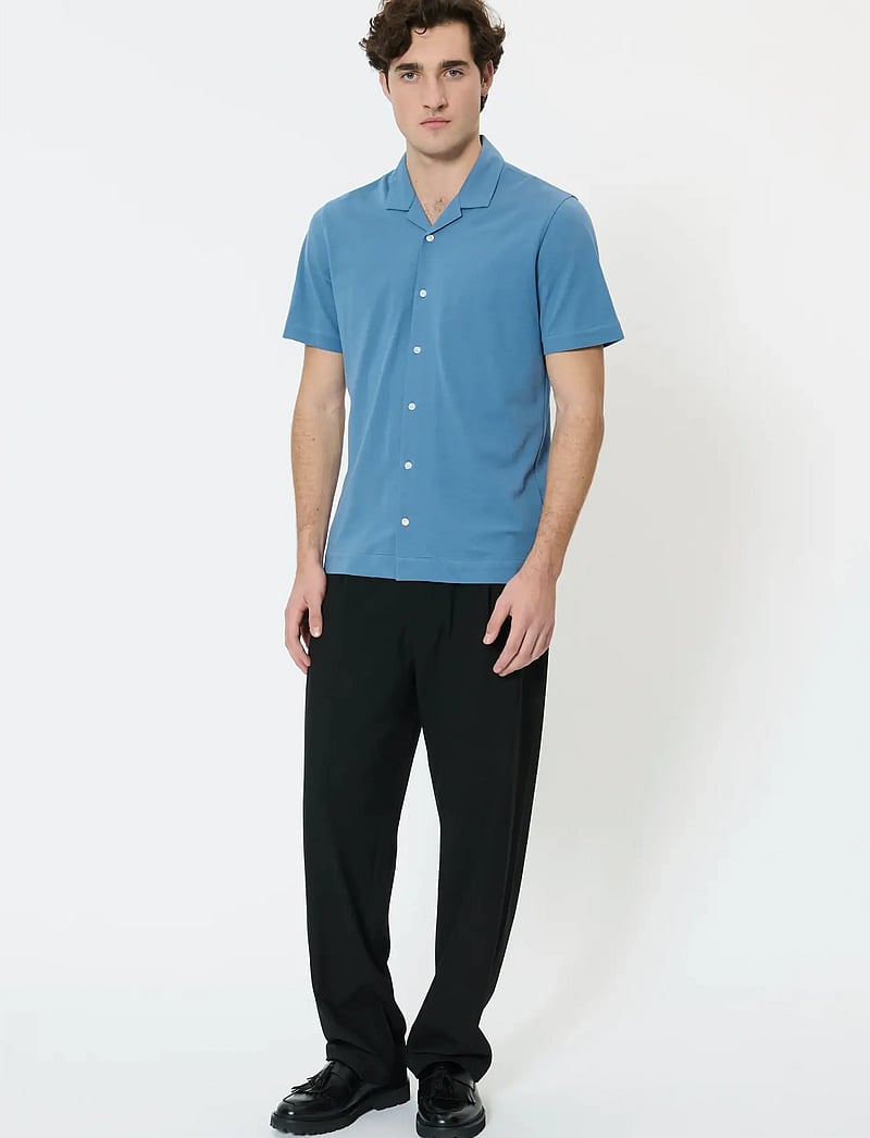 Matinique - MAtrostol Resort 2 - lühikeste varrukatega särgid - blue horizon - 2