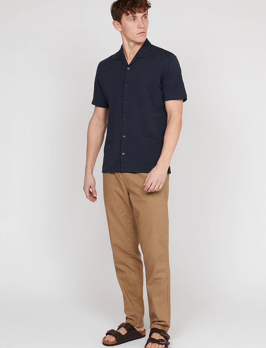 Matinique - MAtrostol Resort 2 - short-sleeved shirts - dark navy - 3