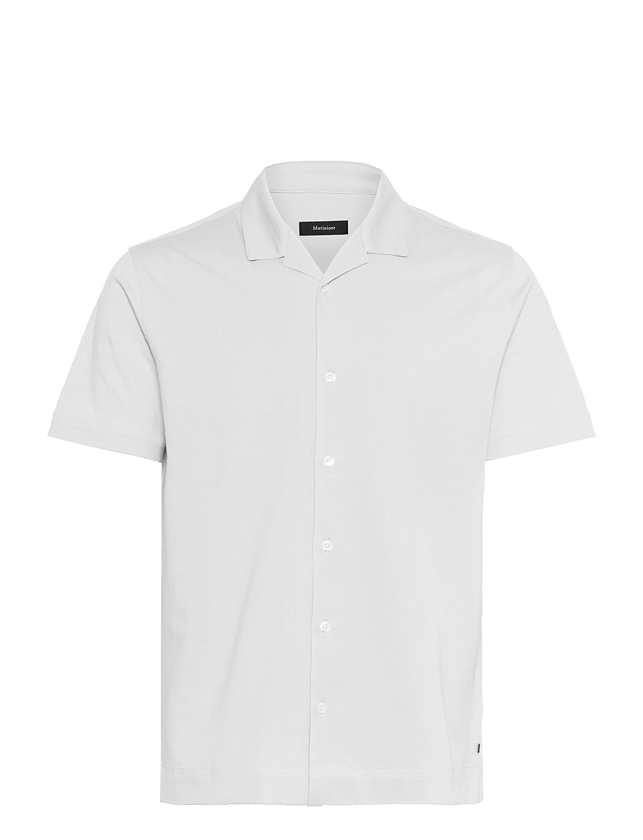 Matinique - MAtrostol Resort 2 - short-sleeved shirts - lunar rock - 1