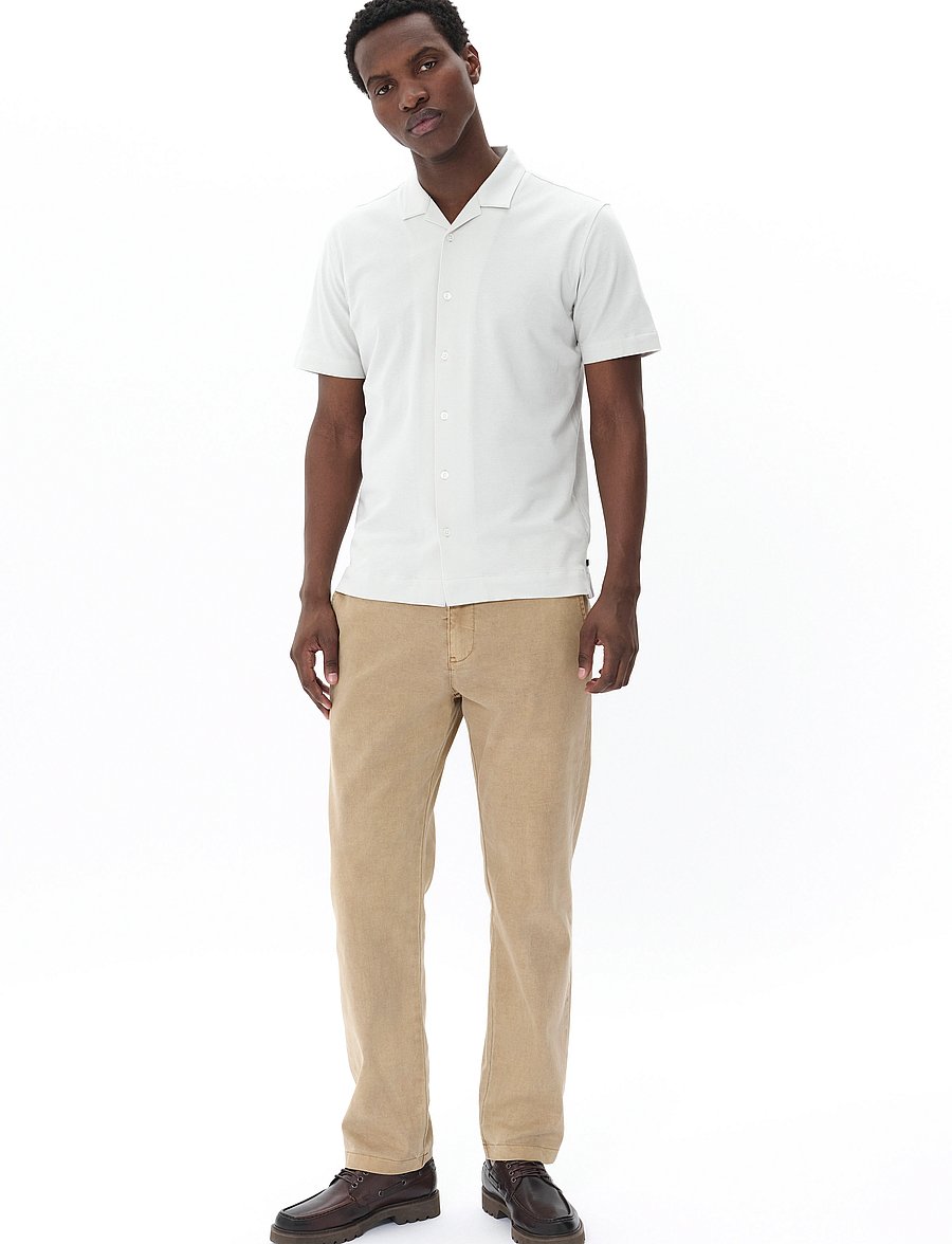 Matinique - MAtrostol Resort 2 - short-sleeved shirts - lunar rock - 2