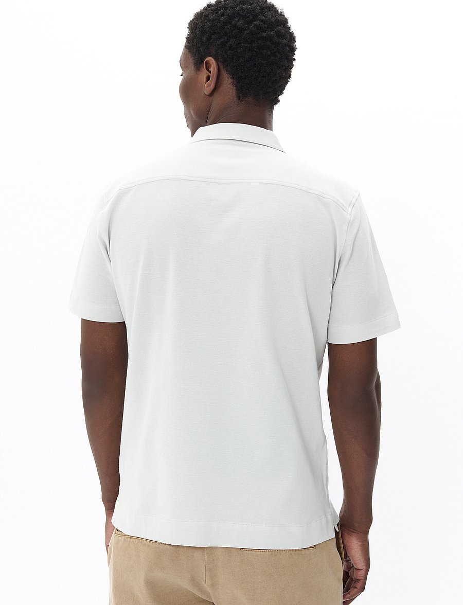 Matinique - MAtrostol Resort 2 - short-sleeved shirts - lunar rock - 3