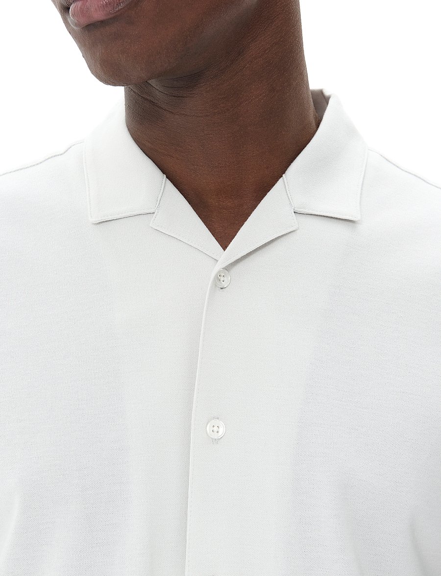 Matinique - MAtrostol Resort 2 - short-sleeved shirts - lunar rock - 4