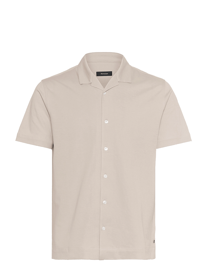 Matinique - MAtrostol Resort 2 - lühikeste varrukatega särgid - plaza taupe - 1