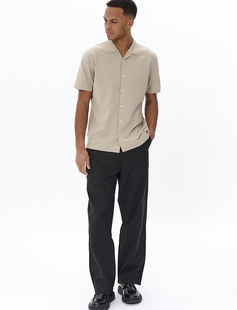 Matinique - MAtrostol Resort 2 - lühikeste varrukatega särgid - plaza taupe - 2