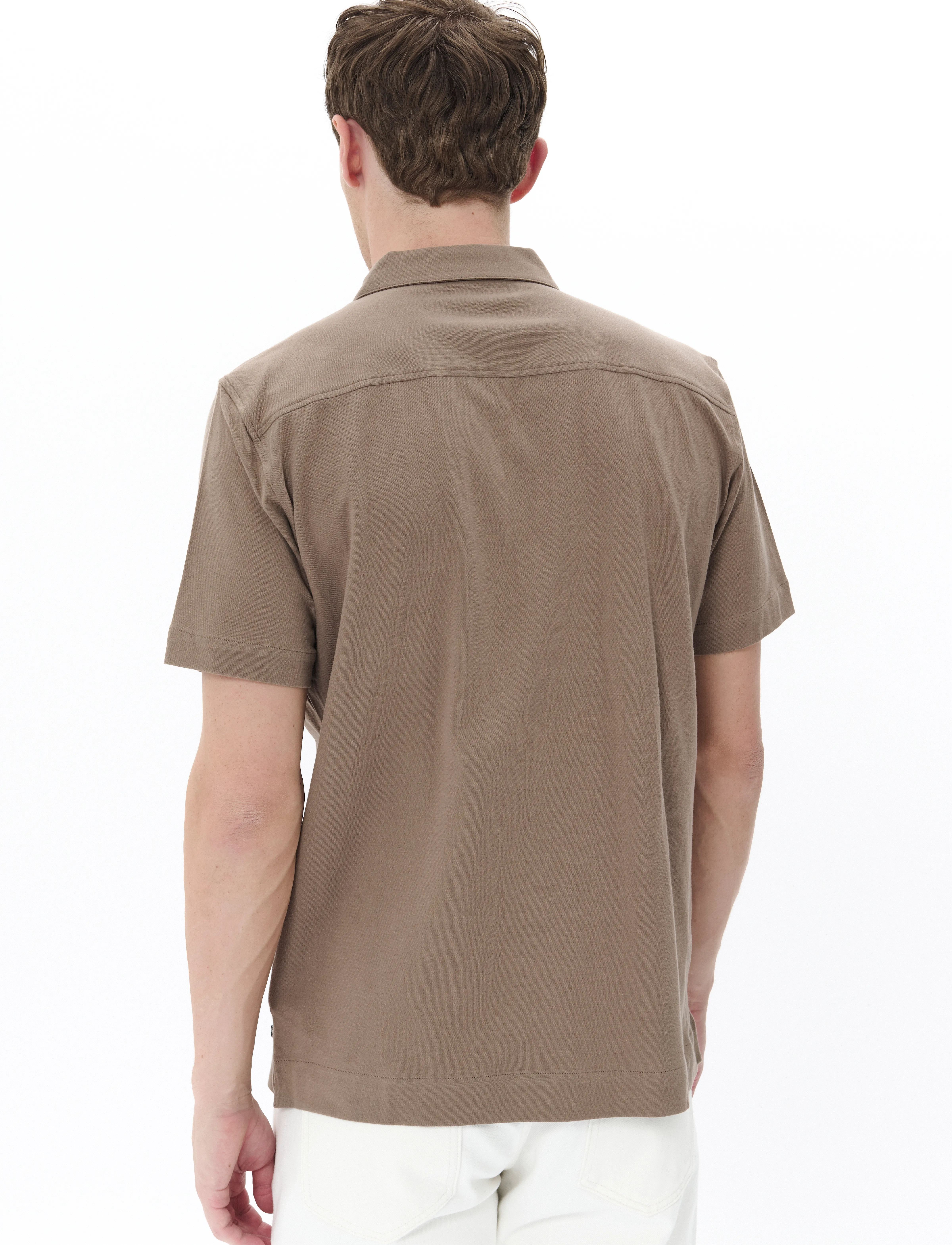 Matinique - MAtrostol Resort 2 - short-sleeved shirts - walnut - 3
