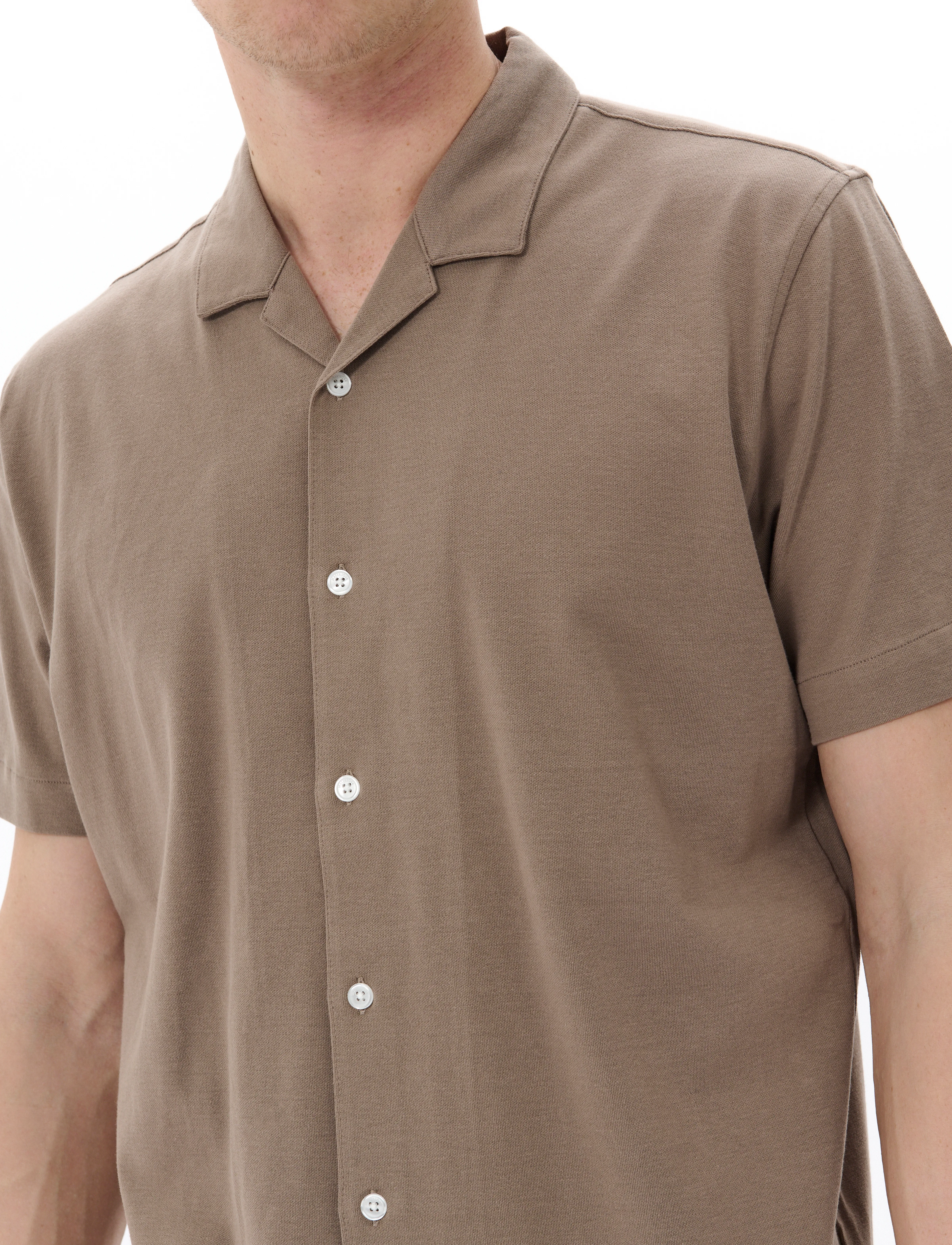 Matinique - MAtrostol Resort 2 - short-sleeved shirts - walnut - 4