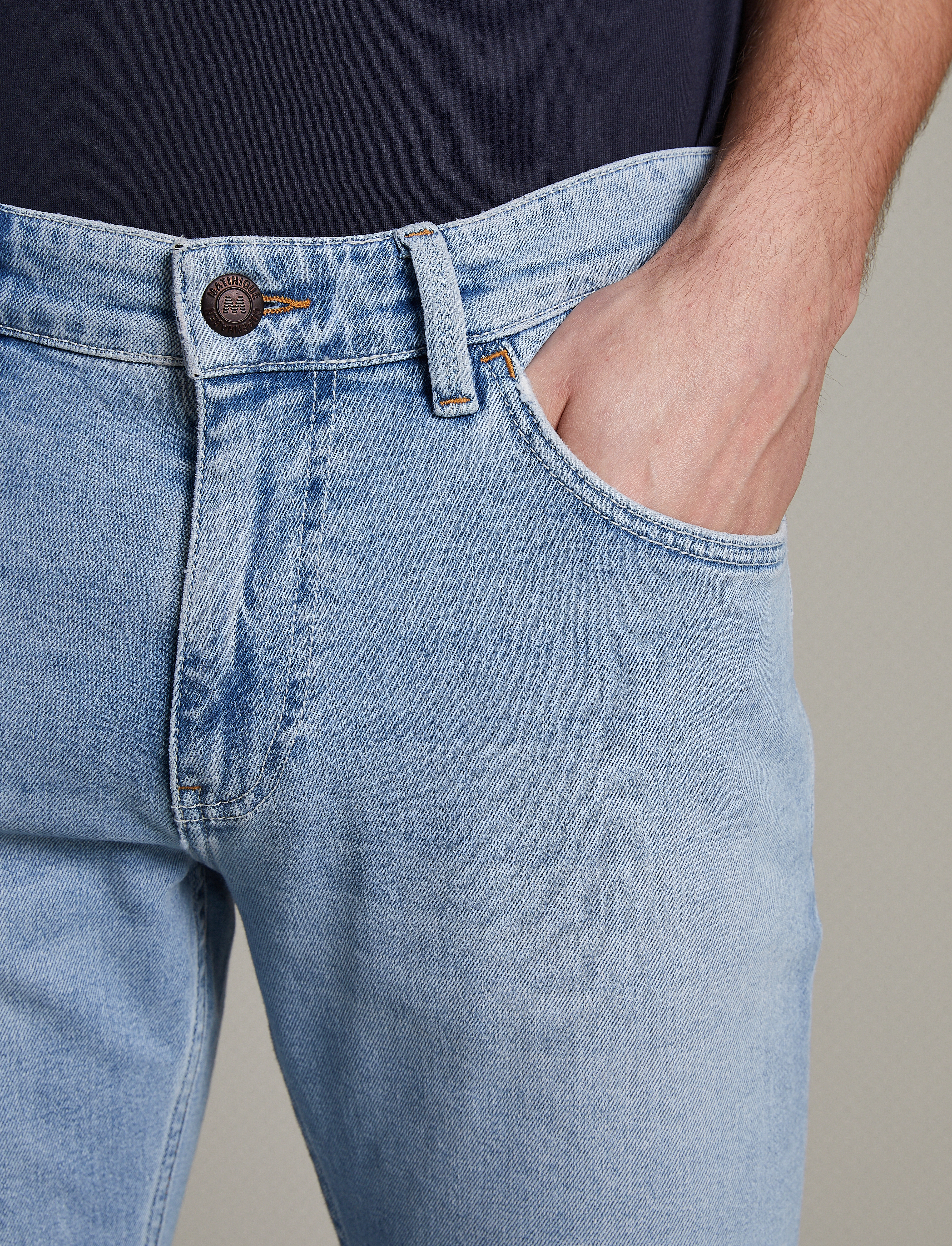 Matinique - MApriston - light washed denim - 5