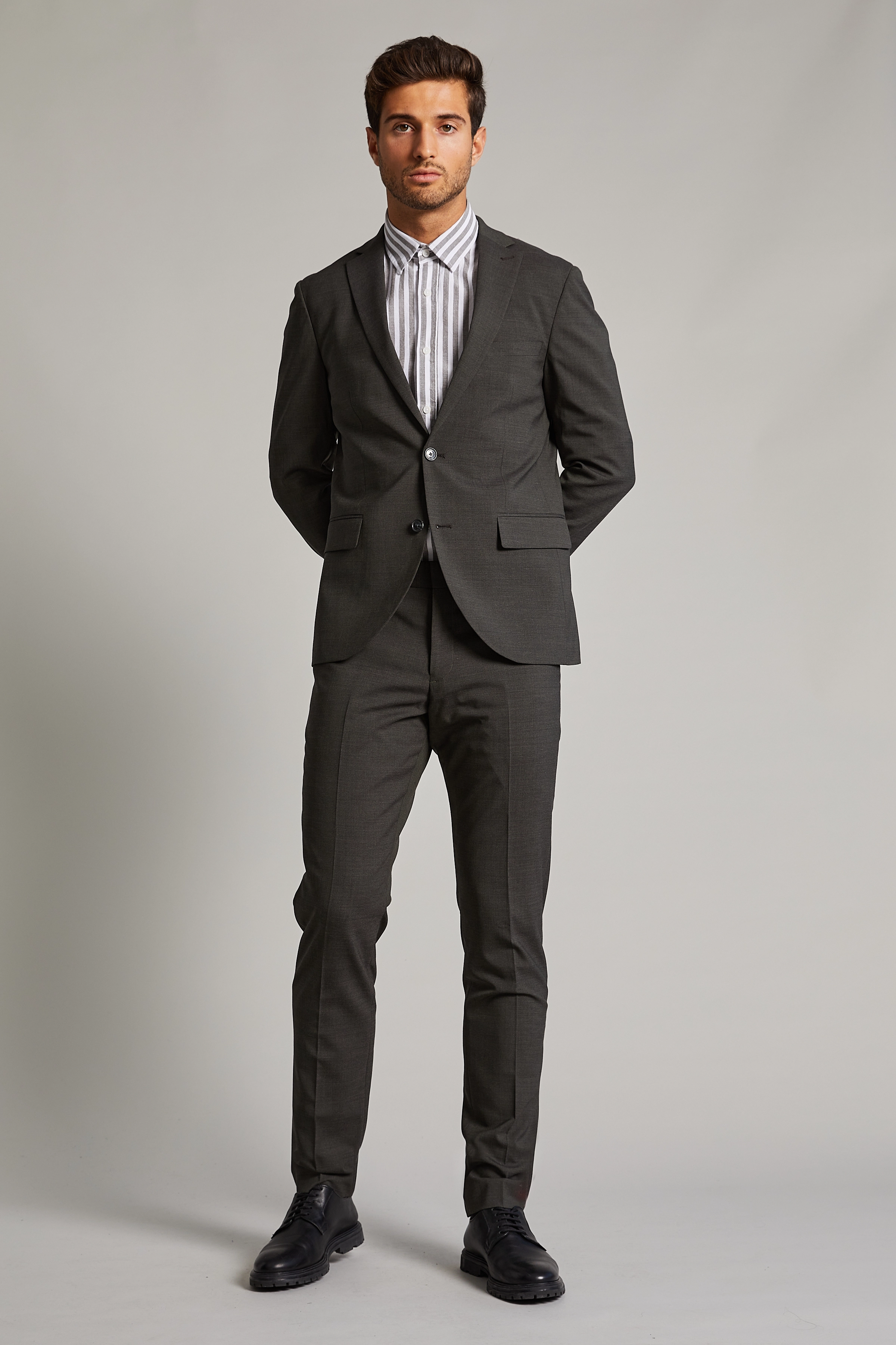 Matinique - Olive Night Washable Suit - olive night - 5