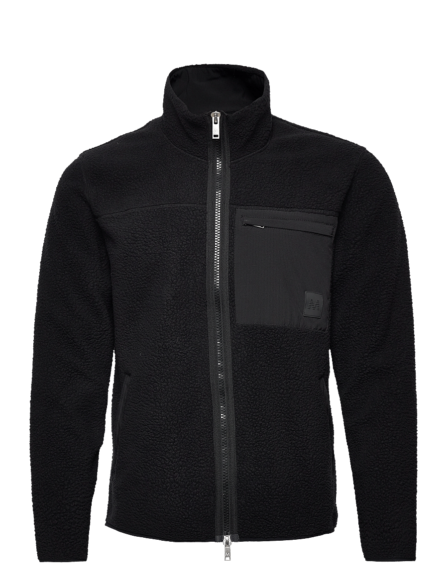 Matinique - MAisaac Zipper - fleecetrøjer - black - 1