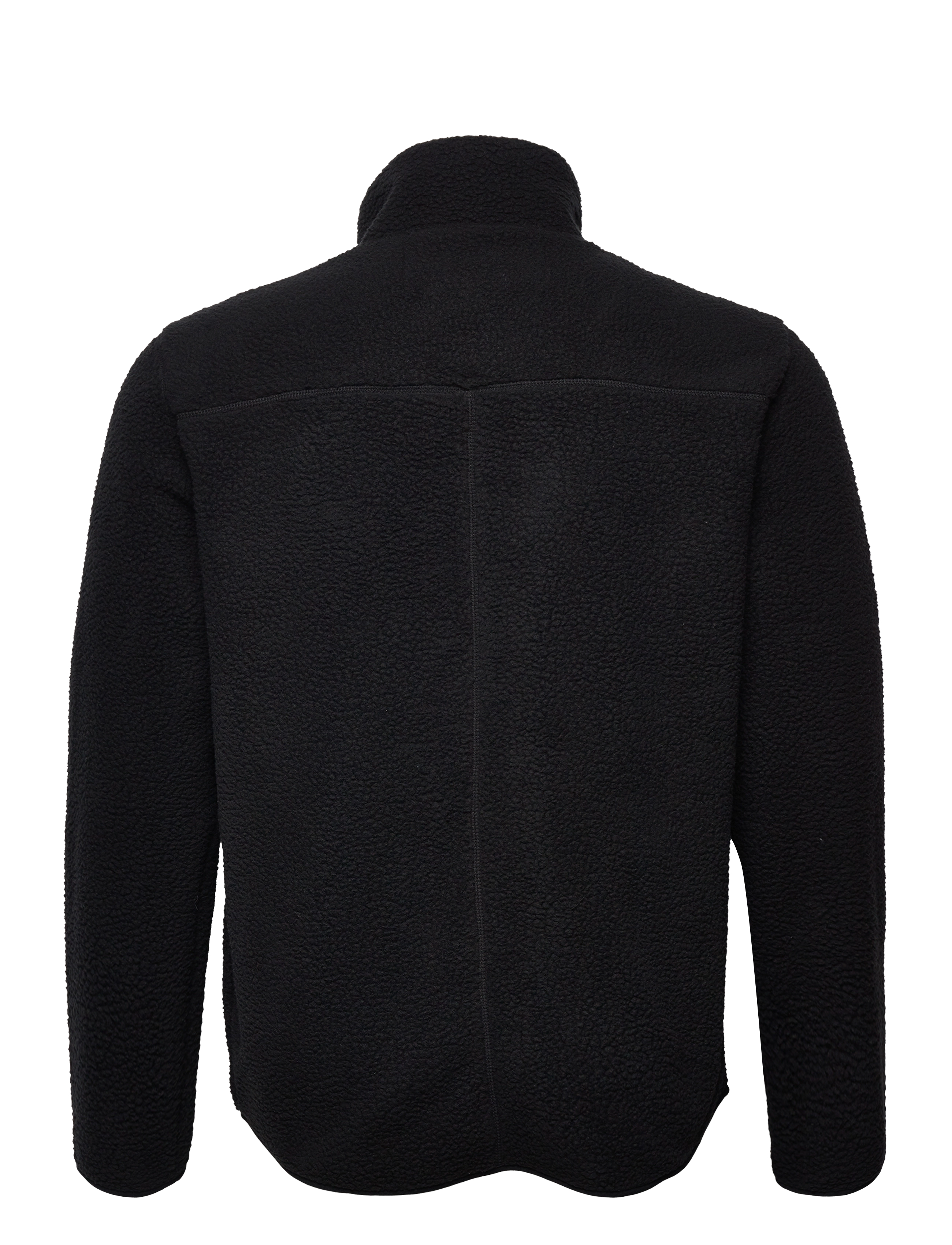 Matinique - MAisaac Zipper - teddy kampsunid - black - 2