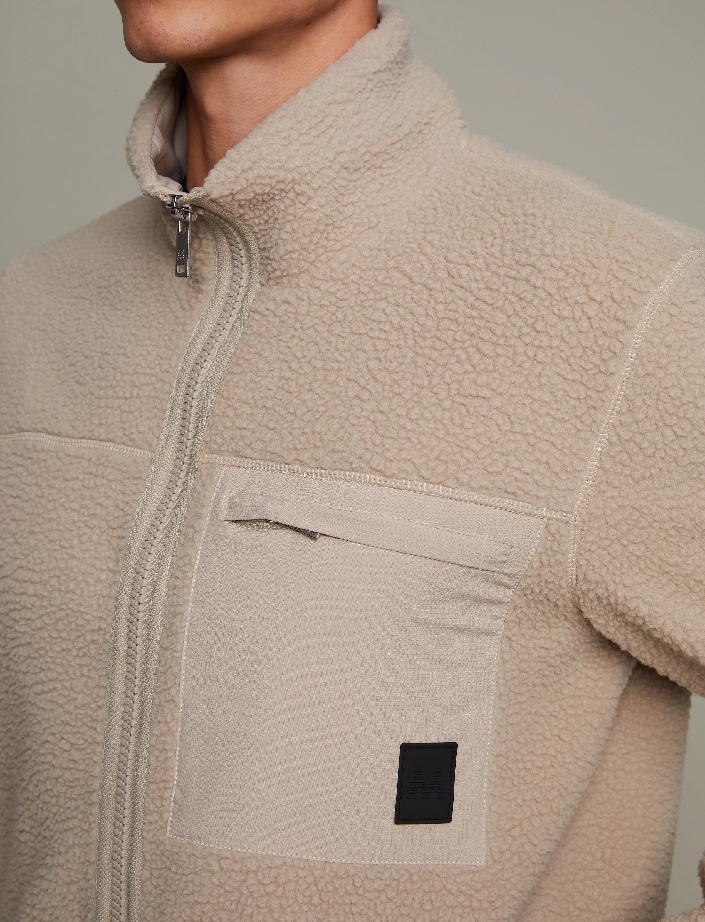 Matinique - MAisaac Zipper - sweatshirts - simply taupe - 5