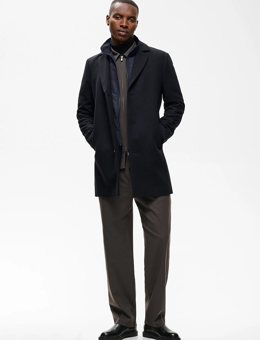 Matinique - MAtrace Insert - wollmäntel - dark navy - 3