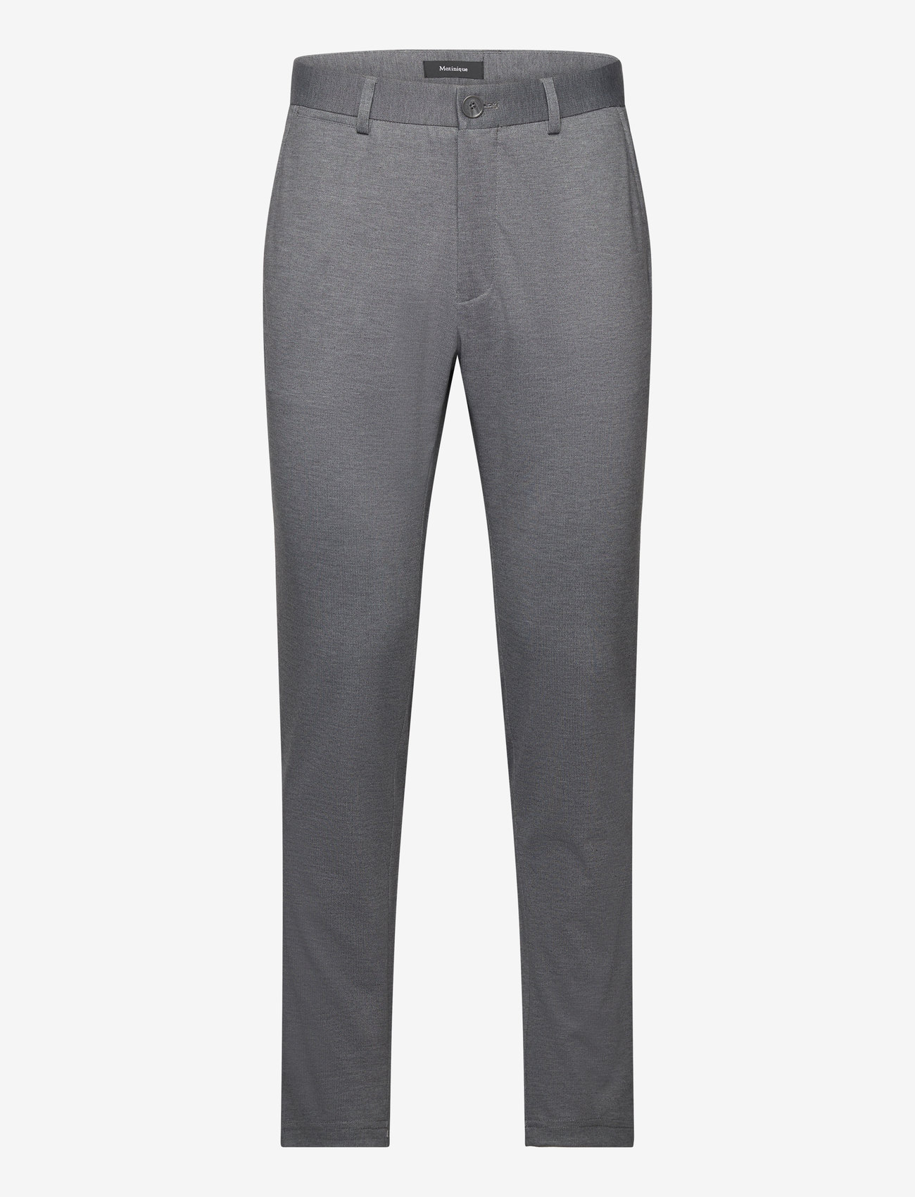 Matinique - MAliam Jersey Pant - medium grey melange - 0