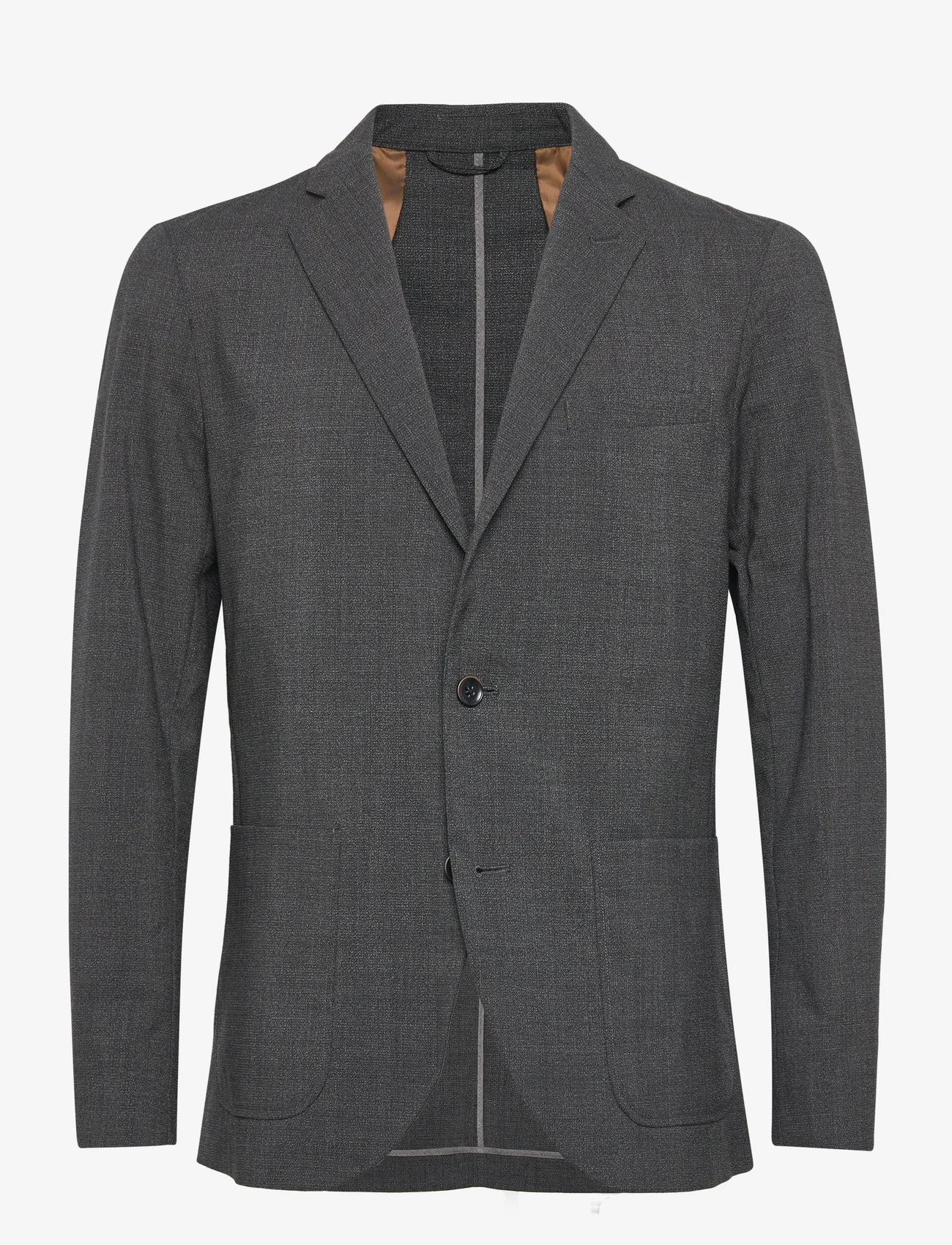 Matinique - MAgeorge - double breasted blazers - dark grey melange - 0