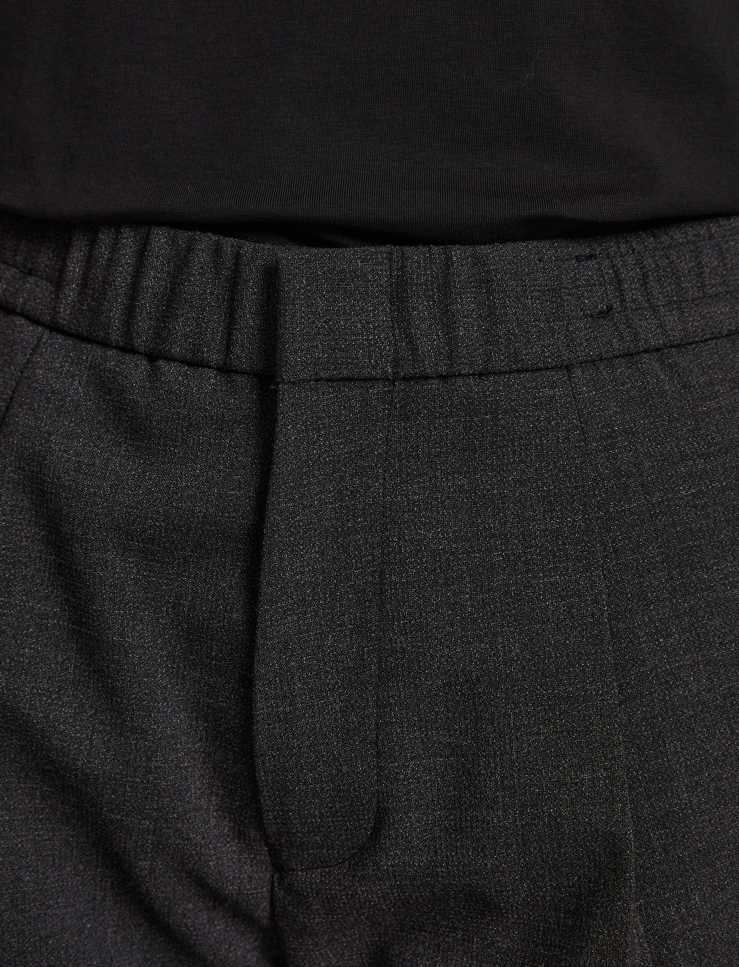 Matinique - MAnathan Pleat Pant - casual - dark grey melange - 5
