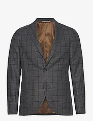 Matinique - MAgeorge - double breasted blazers - dark grey melange - 0