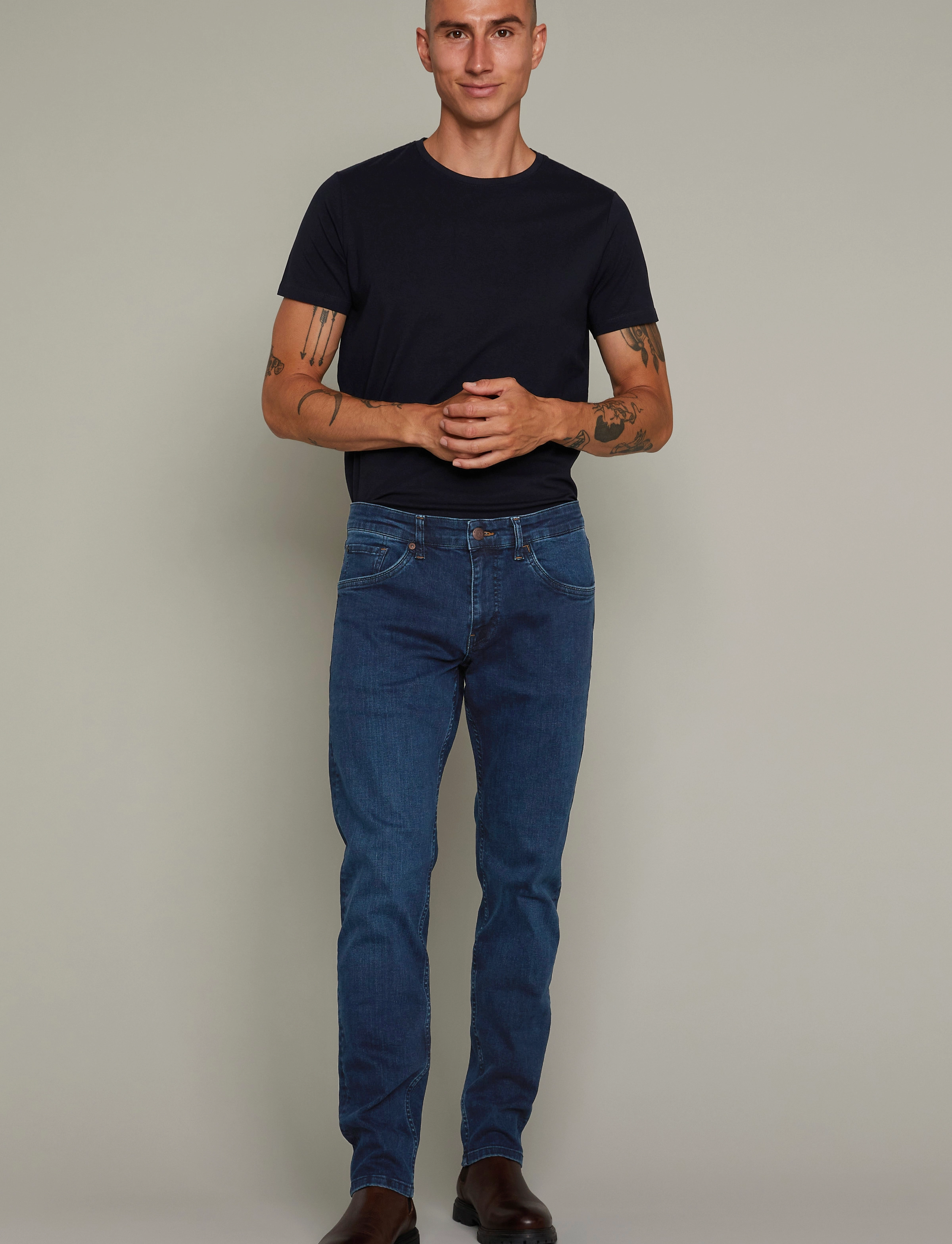 Matinique - MApriston P - dark washed denim - 3