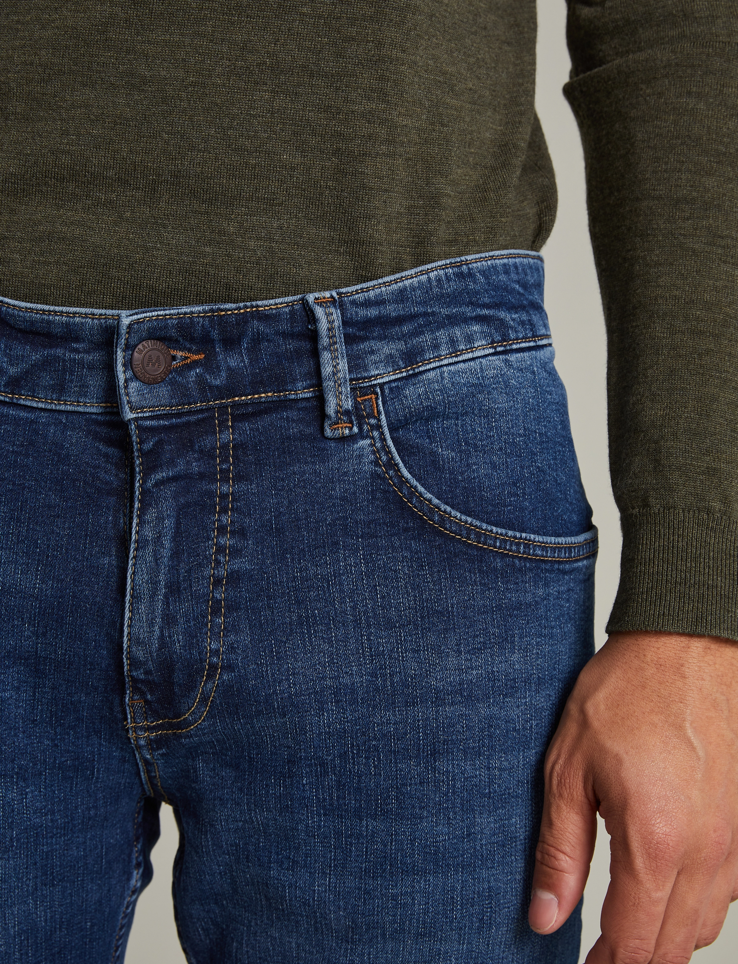 Matinique - MApriston - medium washed denim - 5