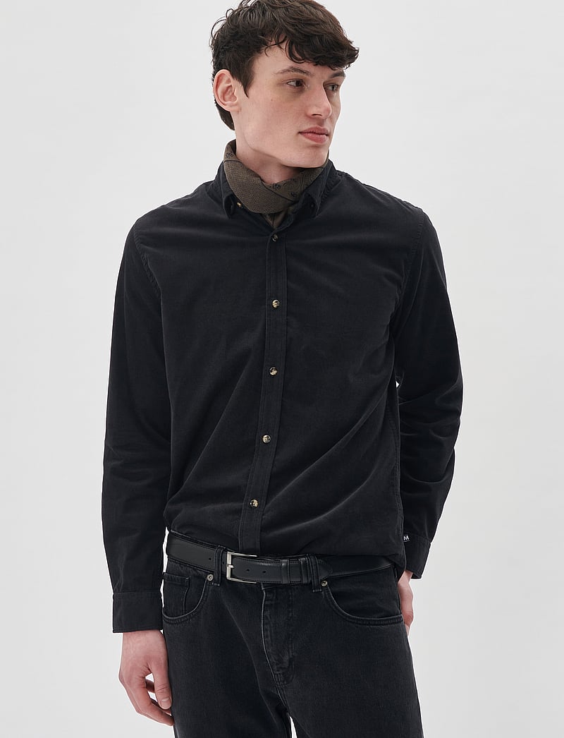 Matinique - MAtrostol BU - corduroy overhemden - black - 0