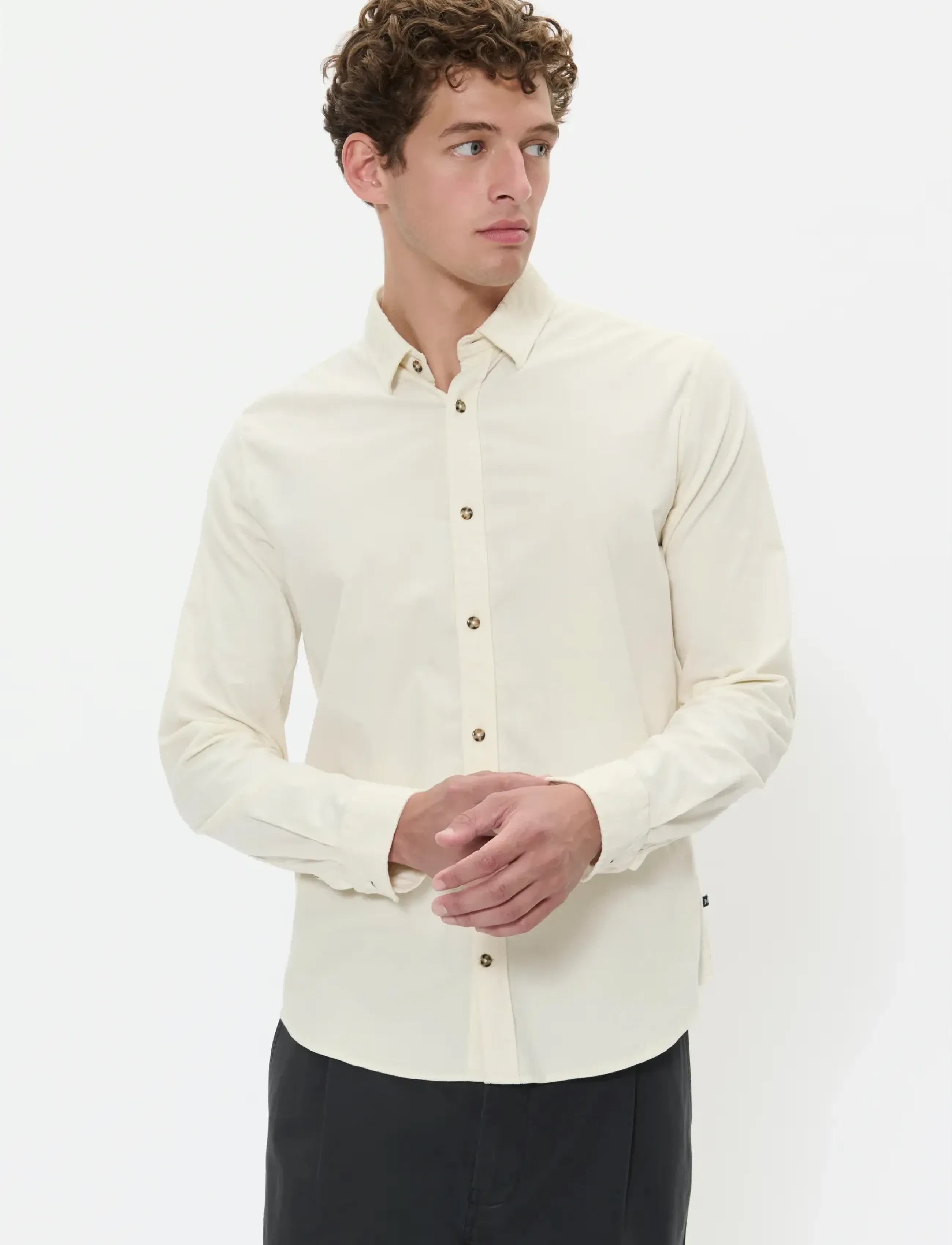 Matinique Matrostol Bu, XXL, Cream, Skjorter > Afslappet, Herre