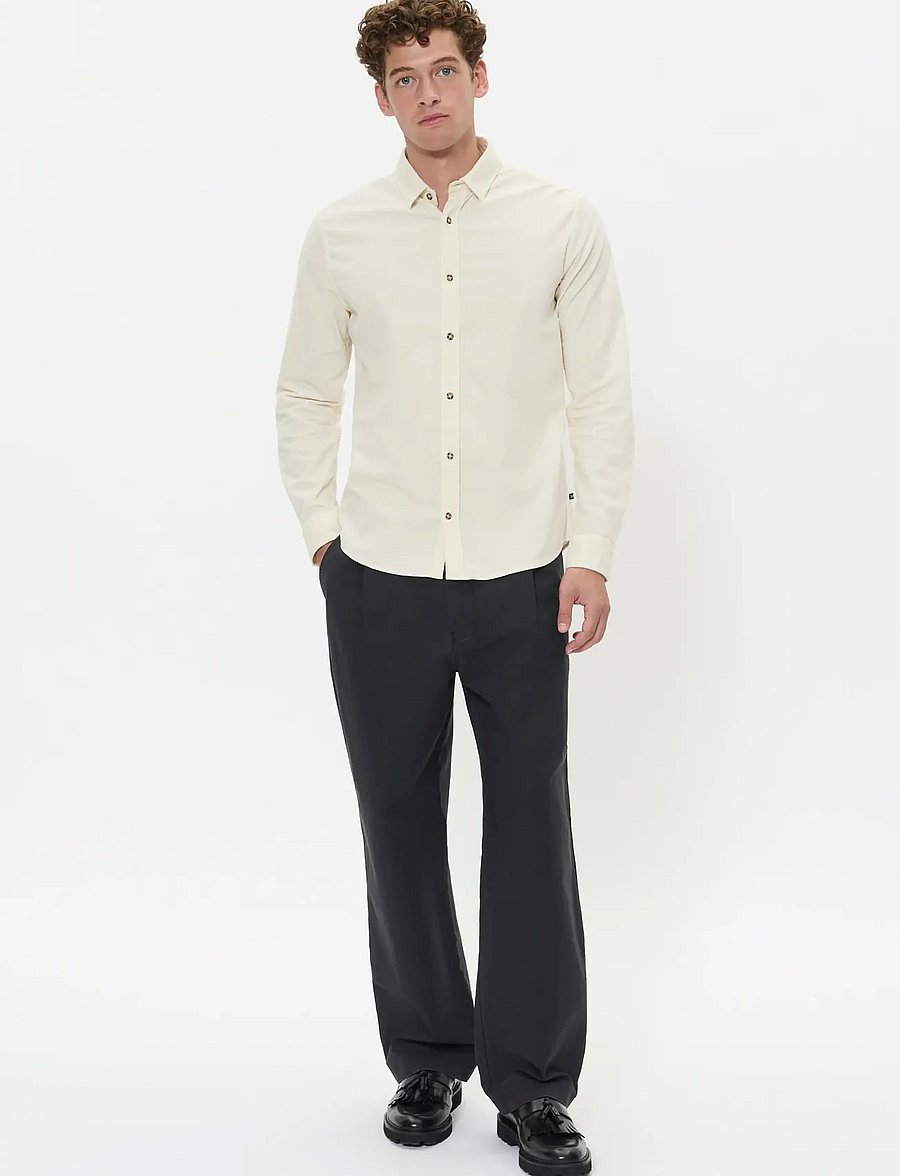 Matinique - MAtrostol BU - fløjlsskjorter - off white - 2