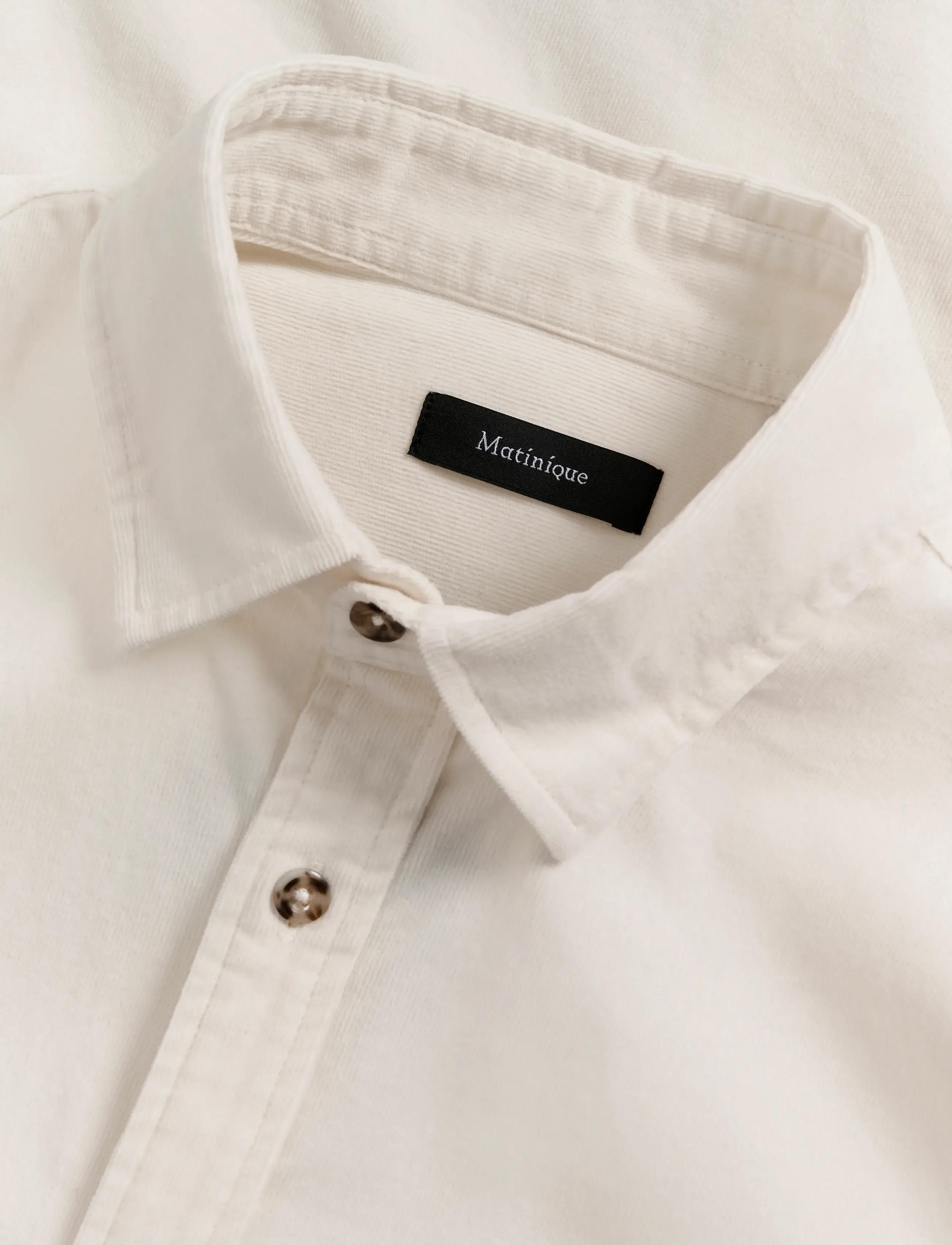 Matinique - MAtrostol BU - cordhemden - off white - 5