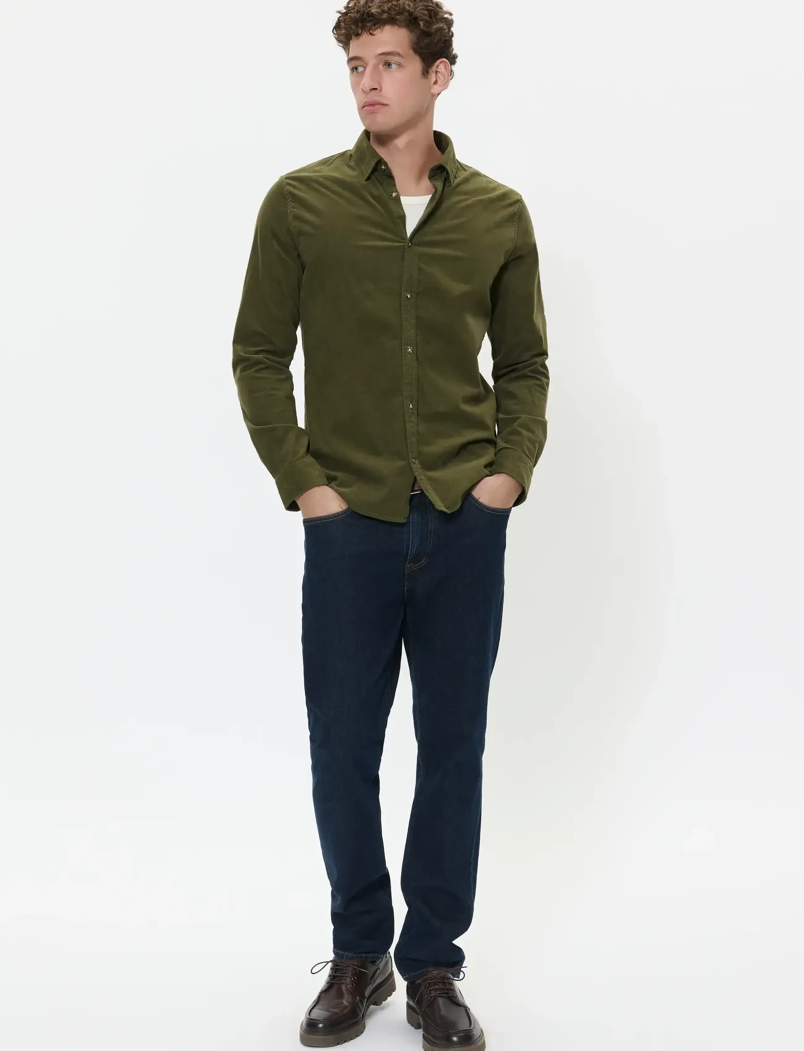 Matinique - MAtrostol BU - cordhemden - olive night - 2