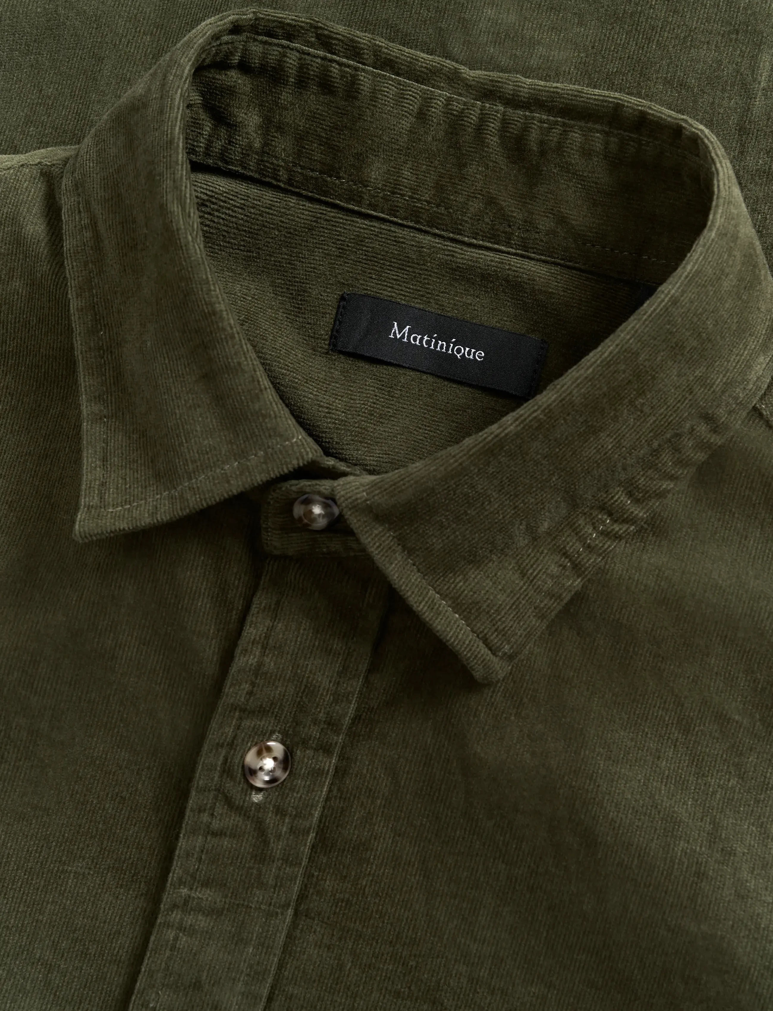 Matinique - MAtrostol BU - cordhemden - olive night - 5