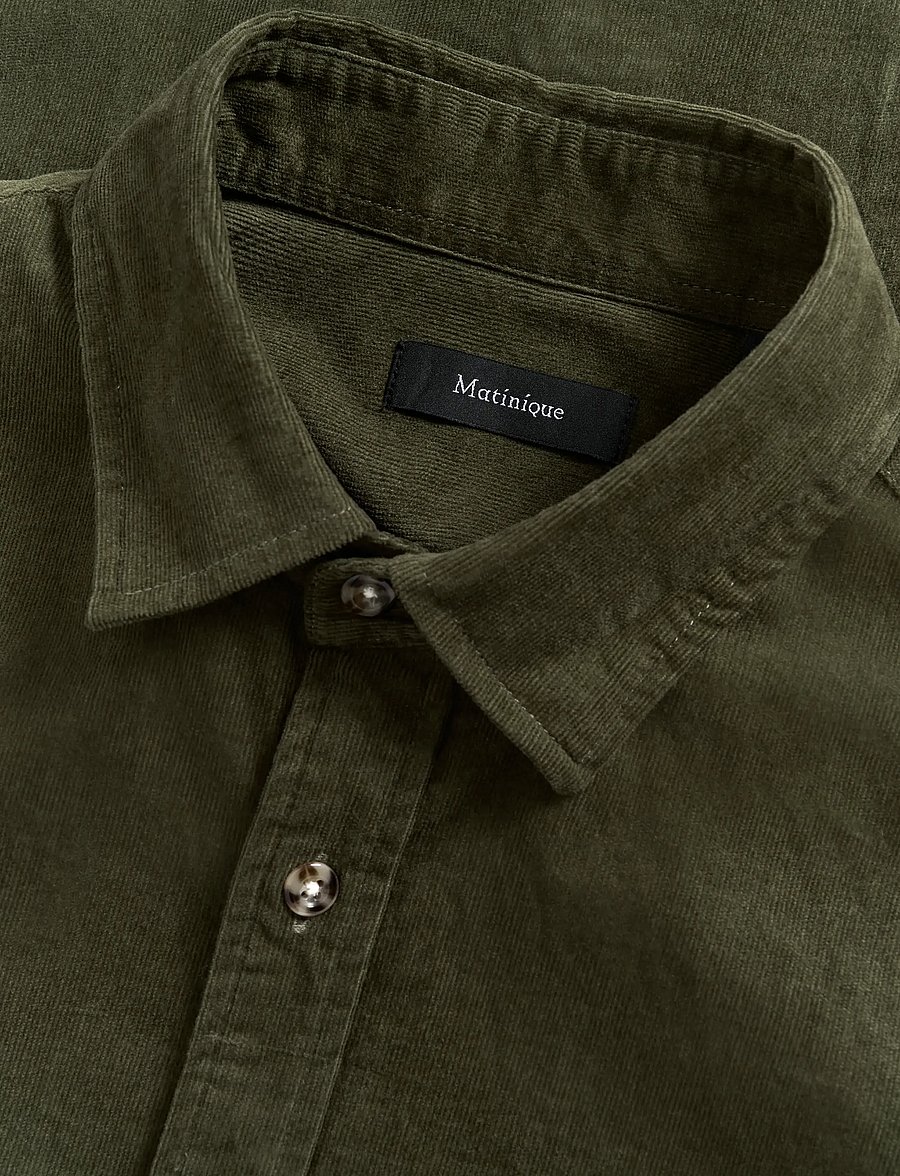 Matinique - MAtrostol BU - cordhemden - olive night - 5
