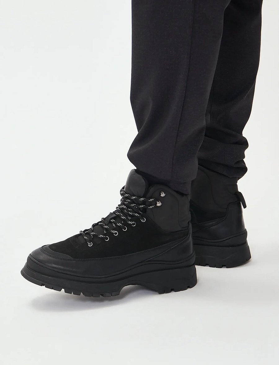 Matinique - MAOsmar - schnürstiefel - black - 0