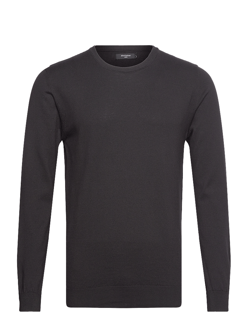 Matinique - MAJones - Ümmarguse kaelusega kudumid - black - 1