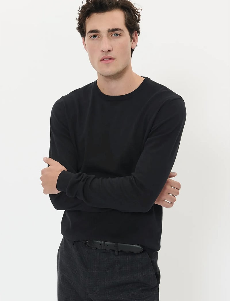 Matinique - MAJones - Ümmarguse kaelusega kudumid - black - 0