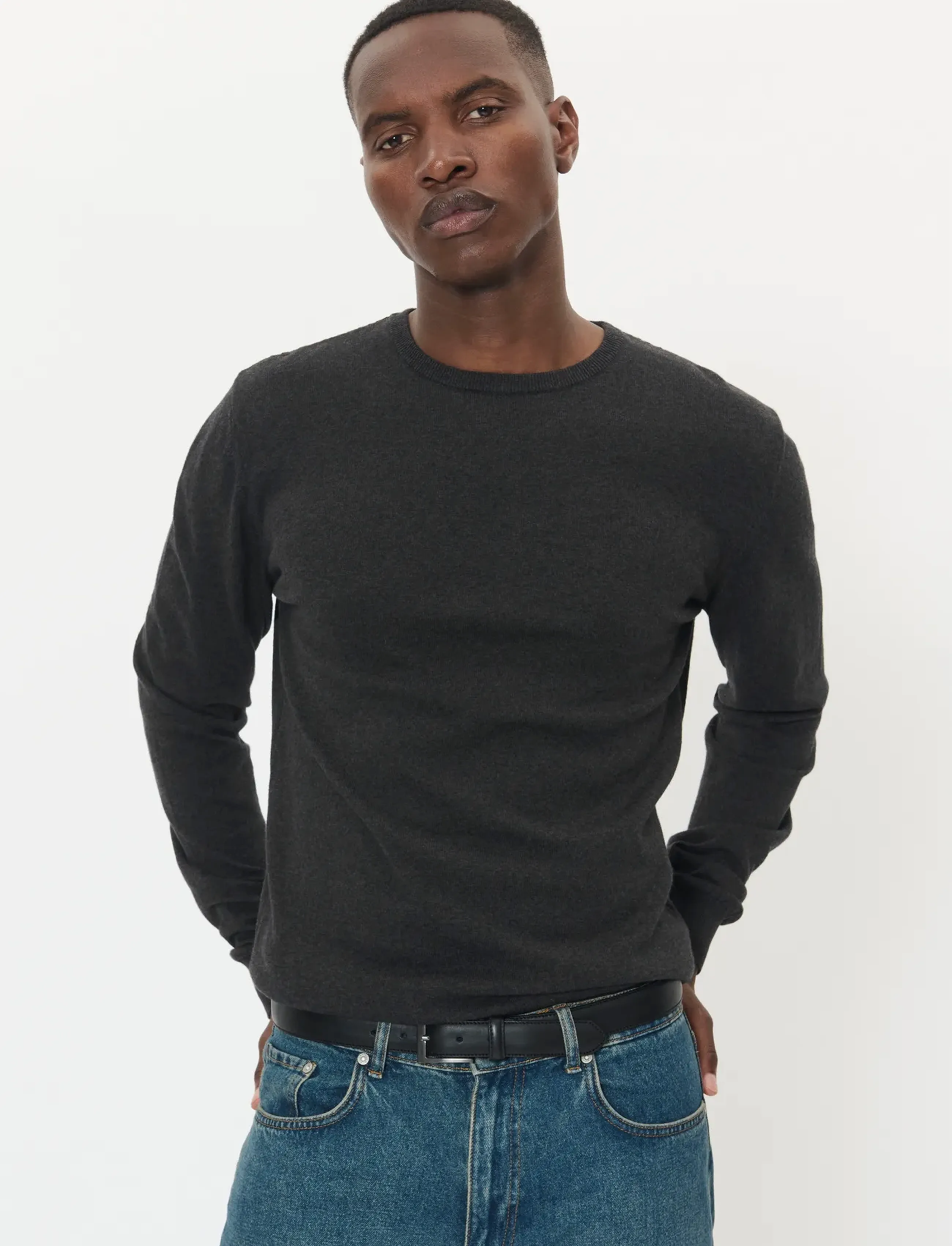 Matinique MAJones - Kudumid - DARK GREY MELANGE / black