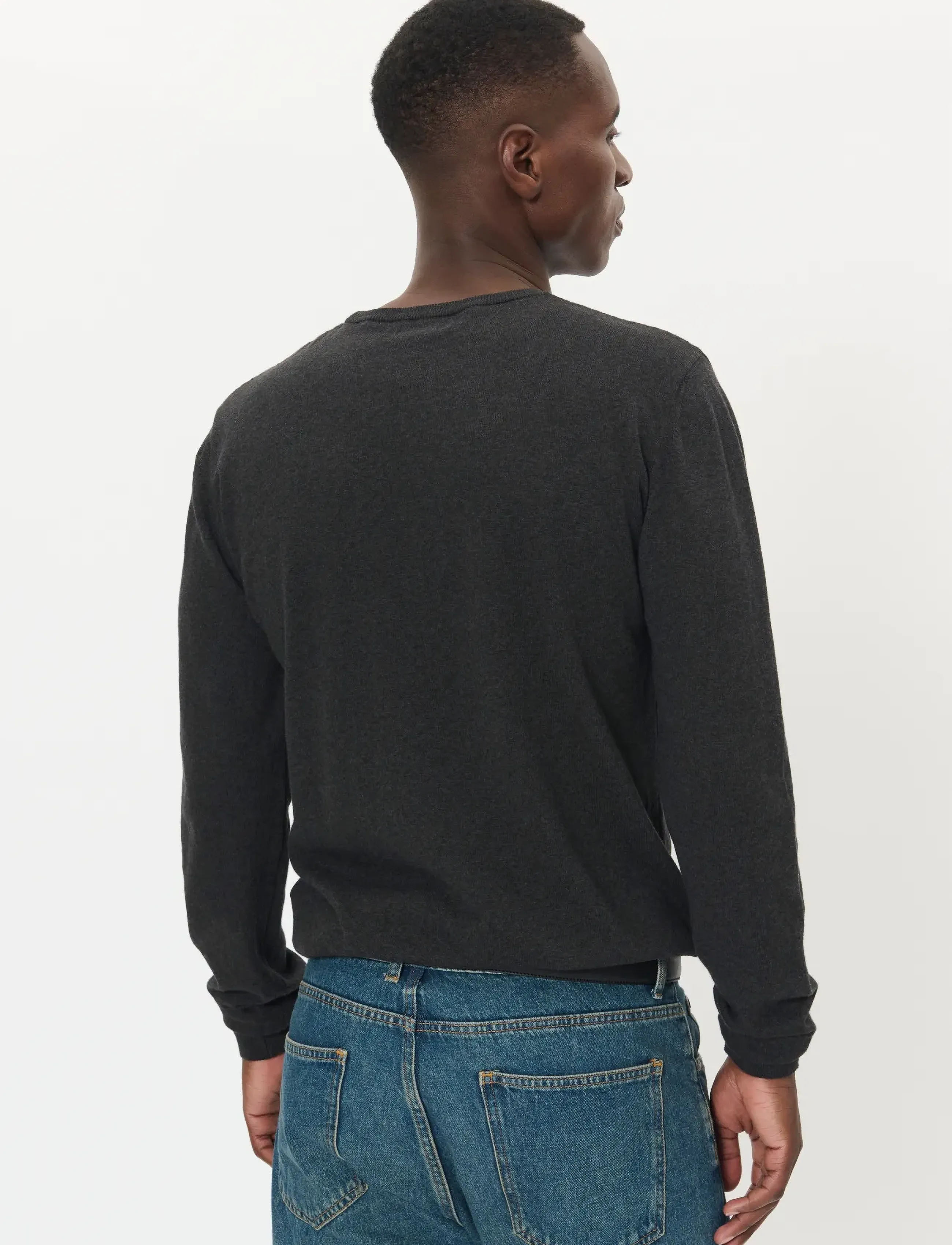 Matinique - MAJones - rund hals - dark grey melange - 4