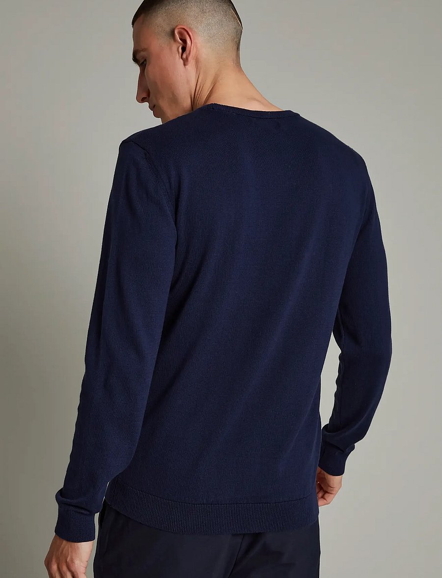 Matinique - MAJones - Ümmarguse kaelusega kudumid - dark navy - 4