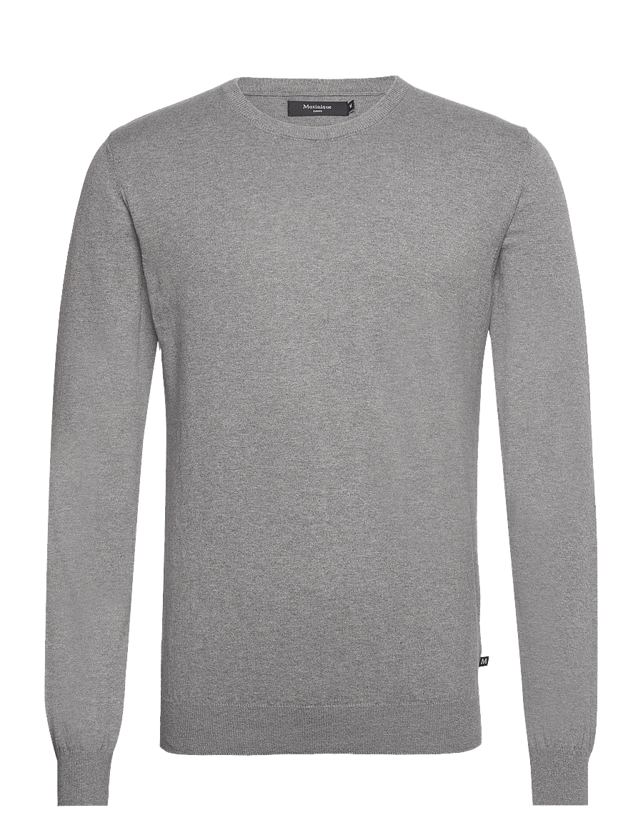 Matinique - MAJones - rundhals - medium grey melange - 1