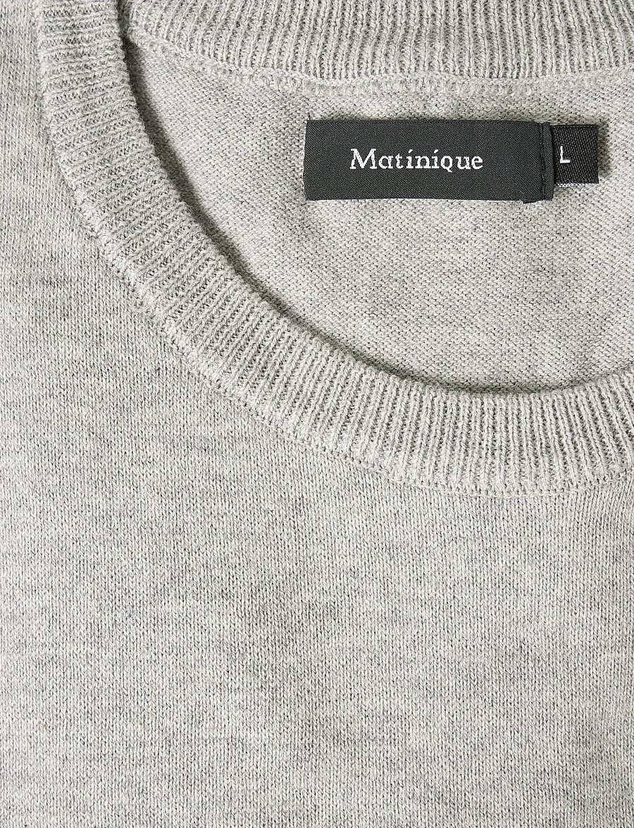 Matinique - MAJones - rundhals - medium grey melange - 5
