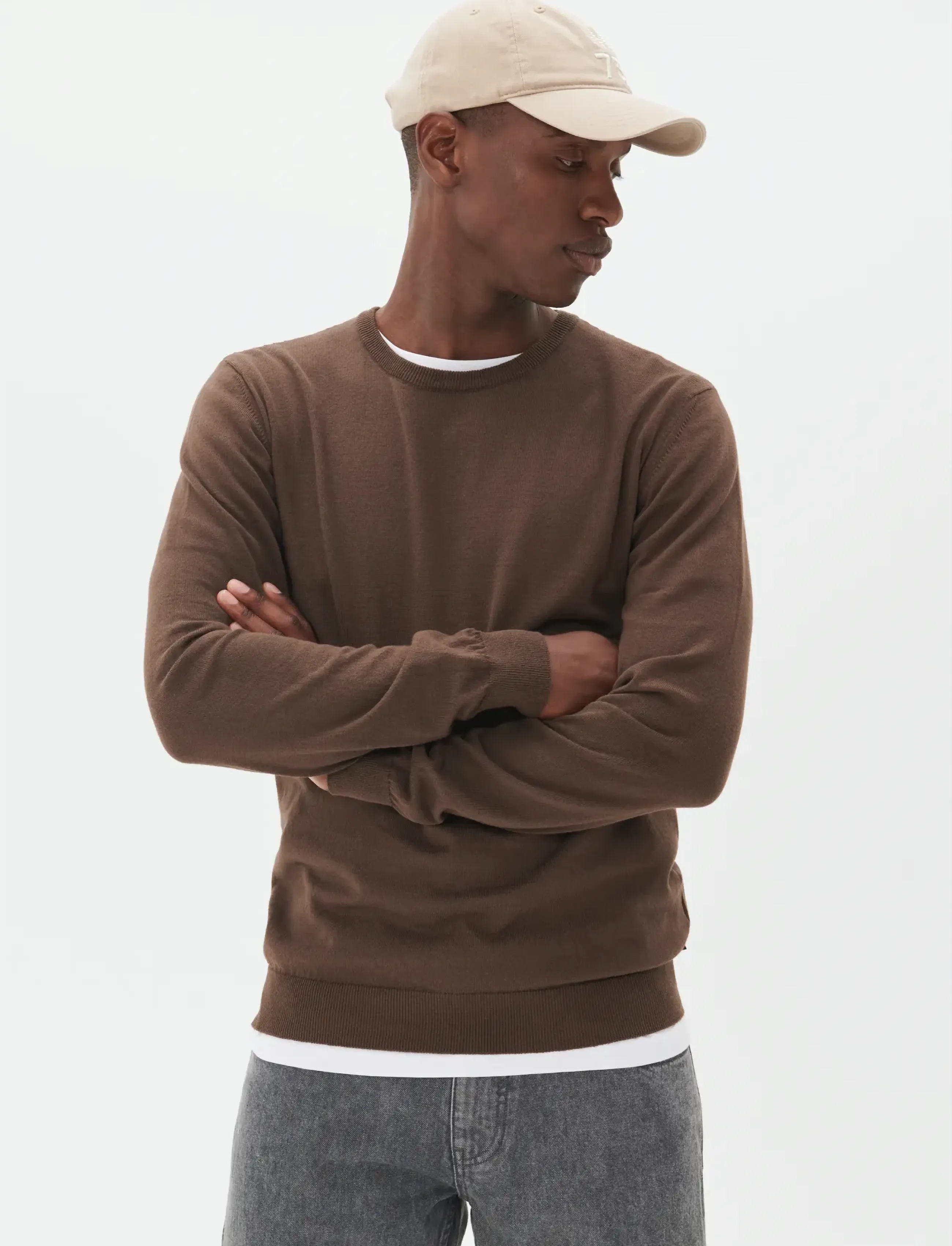Matinique - MAJones - round necks - turkish coffee - 0