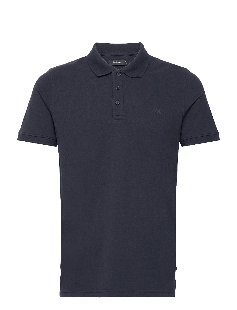 Matinique - MApoleo Melange - korte mouwen - dark navy - 1