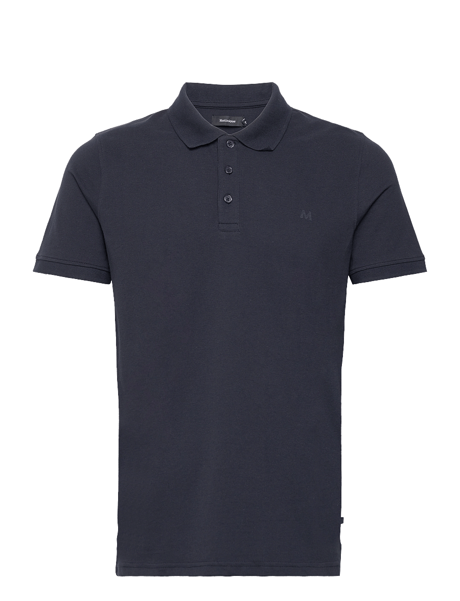 Matinique - MApoleo Melange - kurzärmelig - dark navy - 1