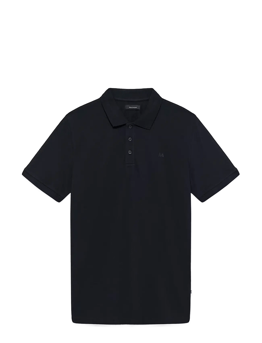 Matinique - MApoleo Melange - short-sleeved polos - dark navy - 1
