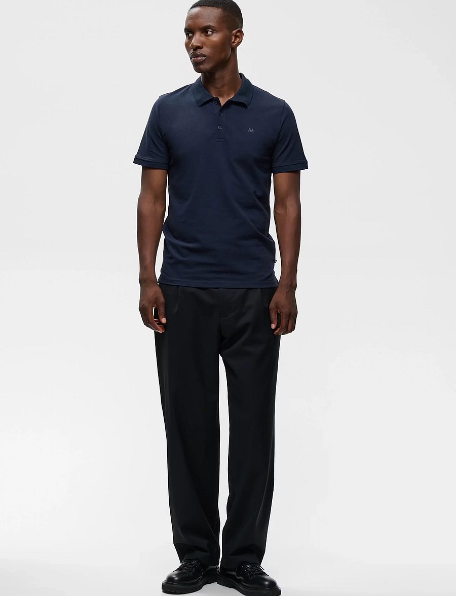 Matinique - MApoleo Melange - kurzärmelig - dark navy - 0