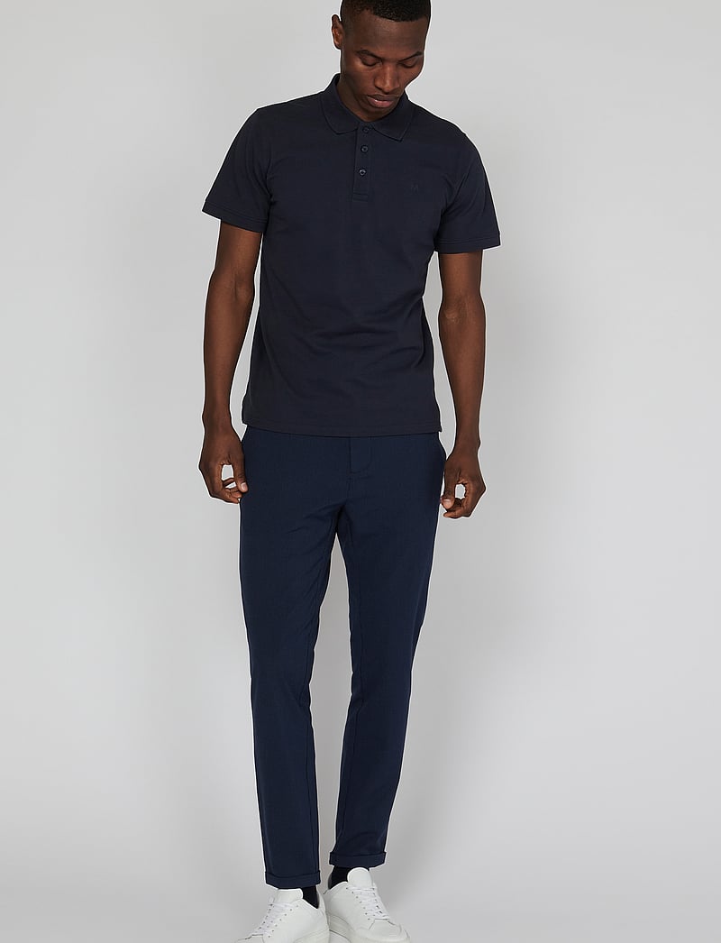 Matinique - MApoleo Melange - korte mouwen - dark navy - 3