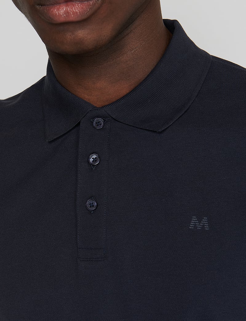 Matinique - MApoleo Melange - korte mouwen - dark navy - 5